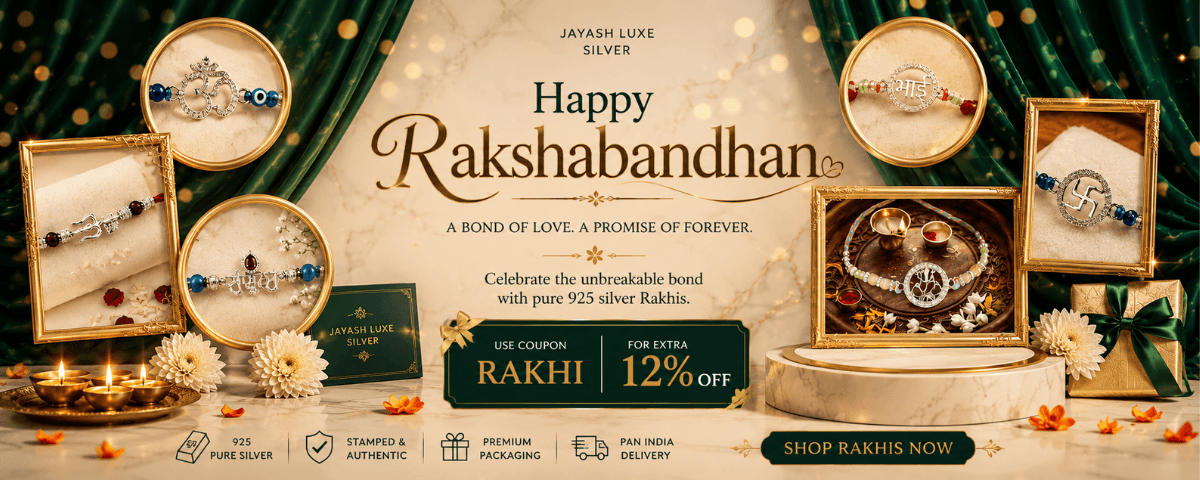 Shop the Rakhi collection in 925 silver
