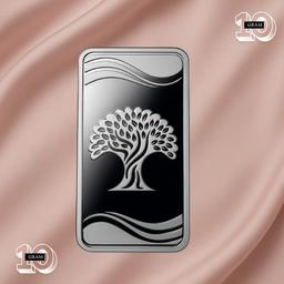 Pure 999 Silver Bar – Banyan Tree Design (10g) | Bis Hallmarked | Premium Mirror Finish thumbnail 1