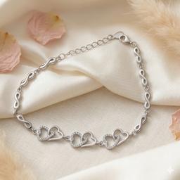 The Timeless Bond Infinity & Heart Bracelet thumbnail 2