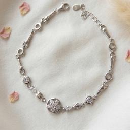 The Celestial Bloom Sterling Bracelet thumbnail 1