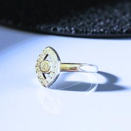 925 Silver Pushable Nose Pin β No Piercing Needed thumbnail 1