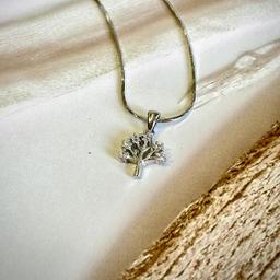 Elegant 925 Silver Tree Of Life Pendant With Chain thumbnail 4