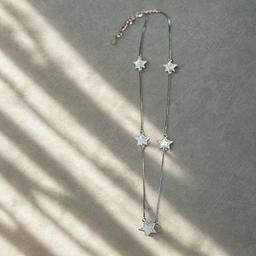 Celestial Sparkle: Five-star Minimalist Necklace thumbnail 4
