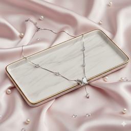 "metamorphosis" Dainty Zircon Butterfly Necklace thumbnail 1