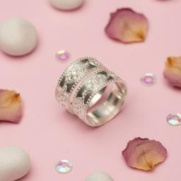 Auspicious Tortoise Engraved 925 Sterling Silver Toe Ring thumbnail 1