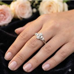 The Heartfelt Sparkle Band Size : 8 thumbnail 3